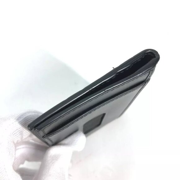 GUCCI 451192 Guccissima GG Ribbon Business Card Holder Folded Card Case - Picture 6 of 10